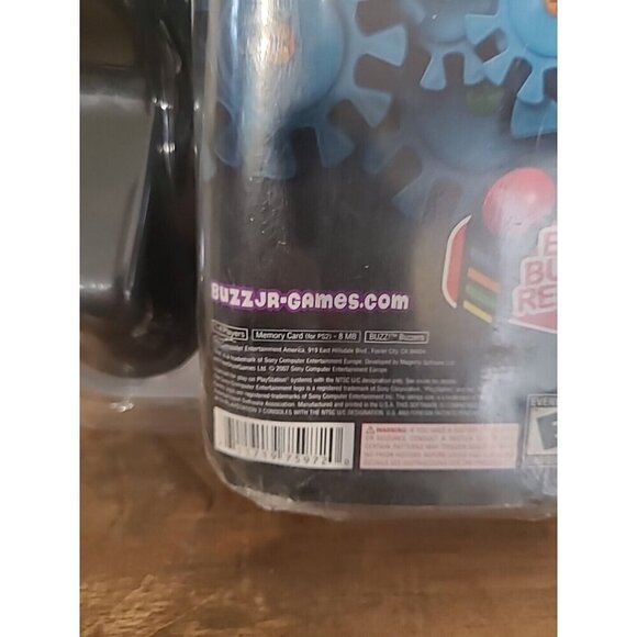 Buzz! Junior: Robo Jam w/ 4 Buzzers for PS2 — New Factory Sealed — 2007 Sony - Picture 5 of 7